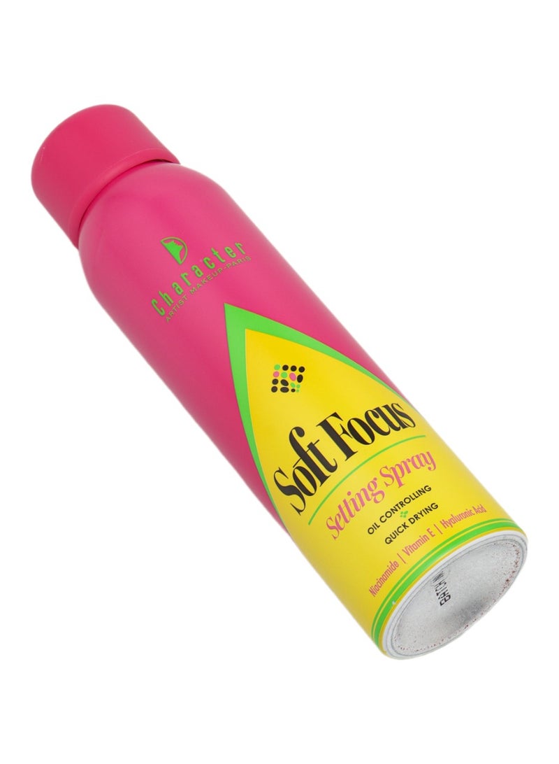 كاركتر بخاخ تثبيت المكياج سوفت فوكس من كاركتر – تحكم بالزيوت وسريع الجفاف (100مل) - Image 2